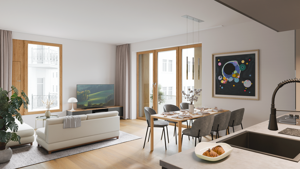 Etagenwohnung Heidelberg Neuenheim - 4 Zimmer, 84 m&sup2;, 1.075.000&euro; | Angebot:26728904
