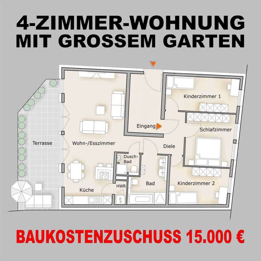 Wohnung zum Kaufen in Mannheim 660.900 € 102 m² 4 zimmer