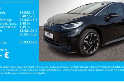VW ID.3 15.700 km 32.860 € Sinsheim 74889