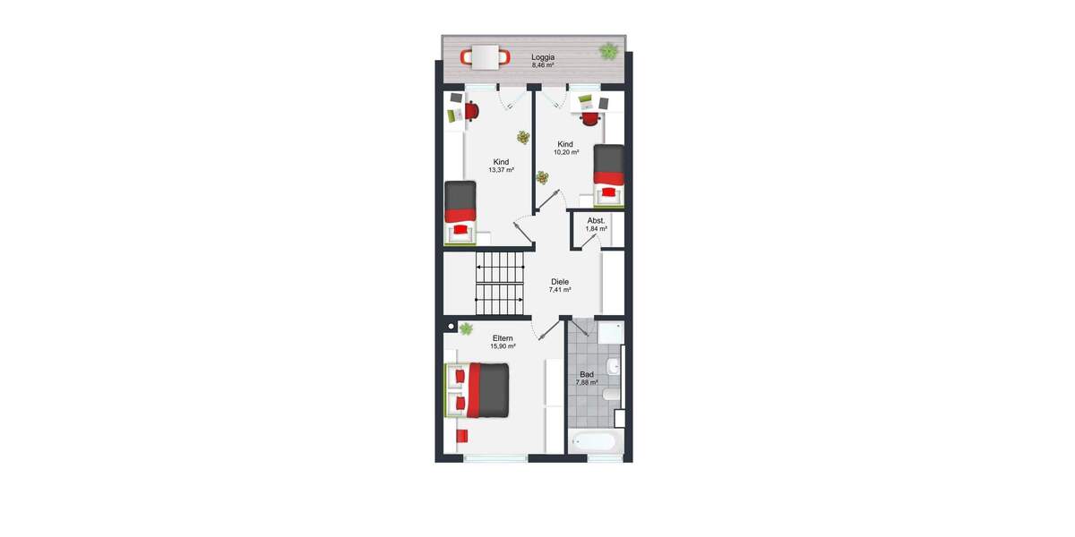 Reihenmittelhaus Ketsch - 5 Zimmer, 153 m&sup2;, 498.000&euro; | Angebot:25644302