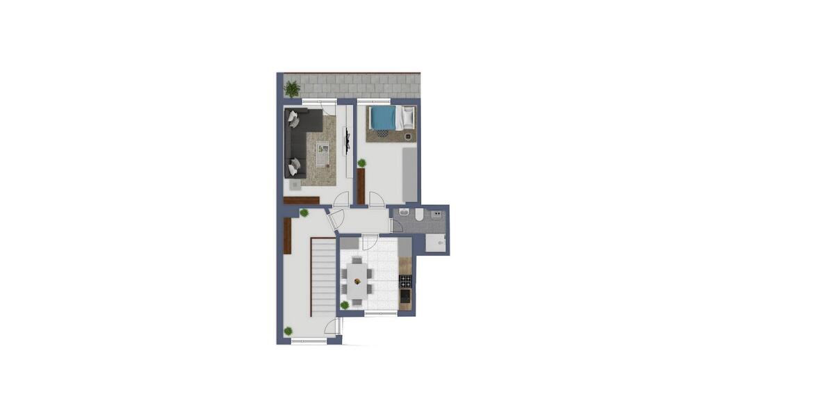 Etagenwohnung Ludwigshafen am Rhein Ludwigshafen-Hemshof - 1 Zimmer, 58 m&sup2;, 127.000&euro; | Angebot:27077856