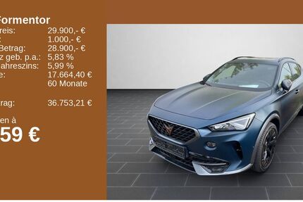Cupra Formentor 62.198 km 29.700 &euro; Ladenburg 68526