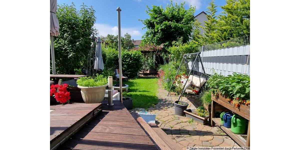 Sonniges, gepflegtes, Reihenhaus mit idyllischem Garten, LU-Gartenstadt - 10003853 3 zimmer