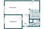 Etagenwohnung Ludwigshafen am Rhein Oppau - 2 Zimmer, 60 m&sup2;, 159.000&euro; | Angebot:26016685