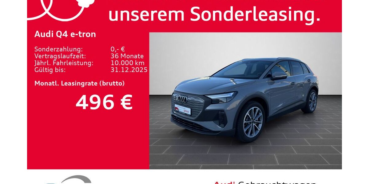 Audi Q4 e-tron 7.690 km 44.900 € Mannheim 68309