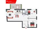 Etagenwohnung Heidelberg Rohrbach - 3 Zimmer, 74 m&sup2;, 579.000&euro; | Angebot:26740895