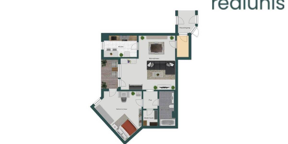 Etagenwohnung Mannheim Käfertal - 2 Zimmer, 74 m&sup2;, 175.000&euro; | Angebot:26402009
