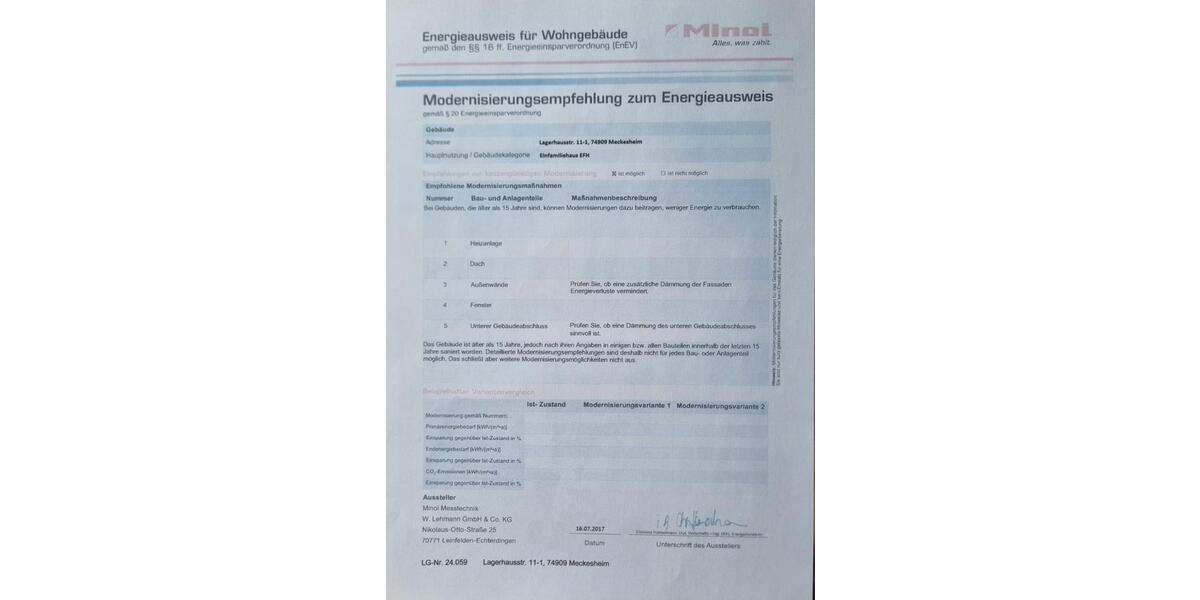 Doppelhaushälfte Meckesheim - 4 Zimmer, 115 m&sup2;, 520.000&euro; | Angebot:26414825