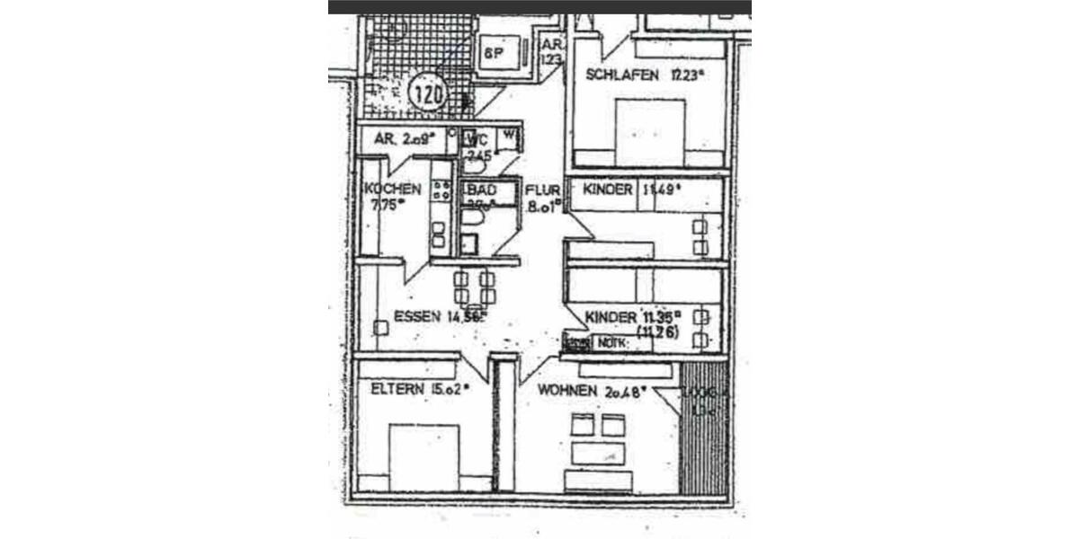 Mietwohnung pfingstweide Ludwigshafen 4.5 zimmer