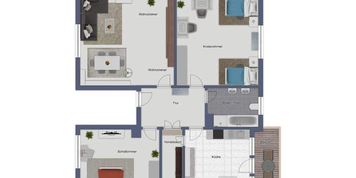 Etagenwohnung Mannheim Neuostheim - 3 Zimmer, 109 m&sup2;, 390.000&euro; | Angebot:25563710