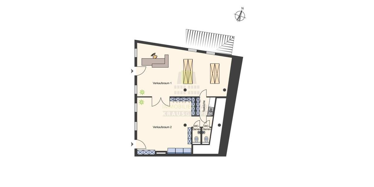 Gewerbeobjekt Heidelberg Bergheim - 2 Zimmer, 2.310&euro; | Angebot:19945225