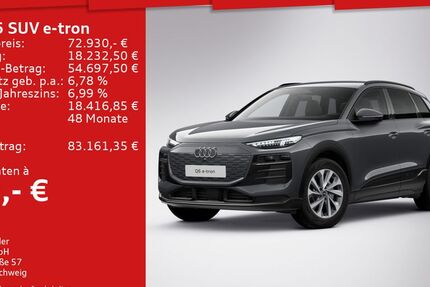 Audi Q6 e-tron 12.287 km 72.930 € Mosbach 74821