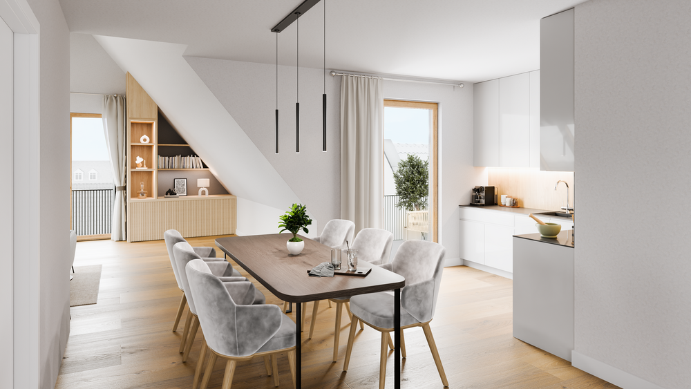 Etagenwohnung Heidelberg Neuenheim - 4 Zimmer, 107 m&sup2;, 1.515.000&euro; | Angebot:24788623