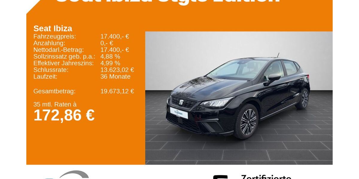 Seat Ibiza 10.854 km 17.400 &euro; Ludwigshafen 67063