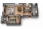 Etagenwohnung Östringen - 2 Zimmer, 45 m&sup2;, 165.000&euro; | Angebot:26418615