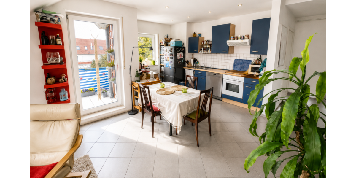 Etagenwohnung Viernheim - 2 Zimmer, 60 m&sup2;, 207.000&euro; | Angebot:27143590