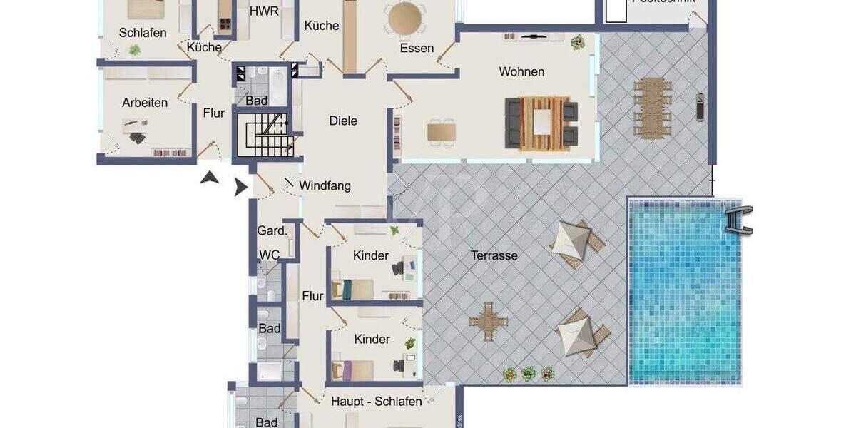 Bungalow Dannstadt-Schauernheim Dannstadt - 9 Zimmer, 338 m&sup2;, 890.000&euro; | Angebot:25683241