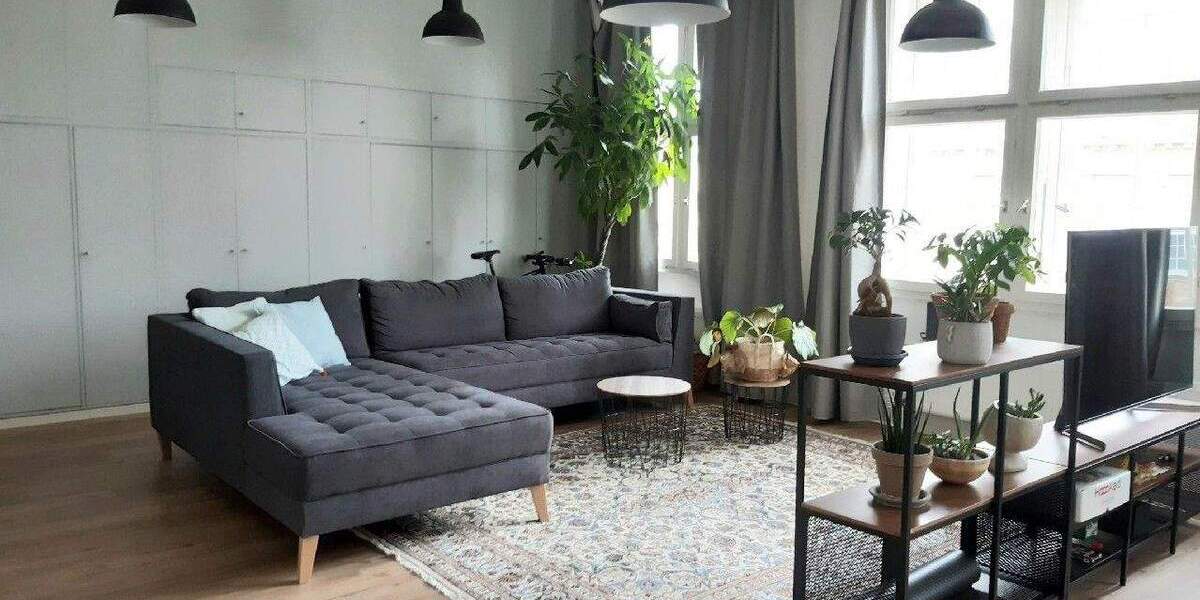 MA - D 4, 7: Ausgefallenes LOFT mit Einbauküche in Denkmalschutzgebäude anno 1903 1 zimmer