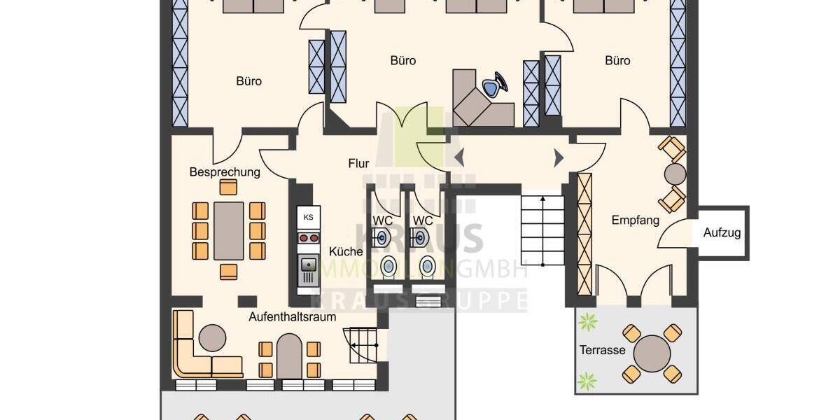 Gewerbeobjekt Heidelberg Bergheim - 6 Zimmer, 168 m&sup2;, 3.040&euro; | Angebot:19290149