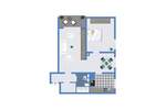 Etagenwohnung Ludwigshafen am Rhein Maudach - 2 Zimmer, 66 m&sup2;, 599&euro; | Angebot:26207263