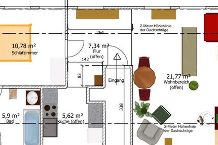 Wohnung Heidelberg Boxberg - 2 Zimmer, 53 m&sup2;, 930&euro; | Angebot:25369070