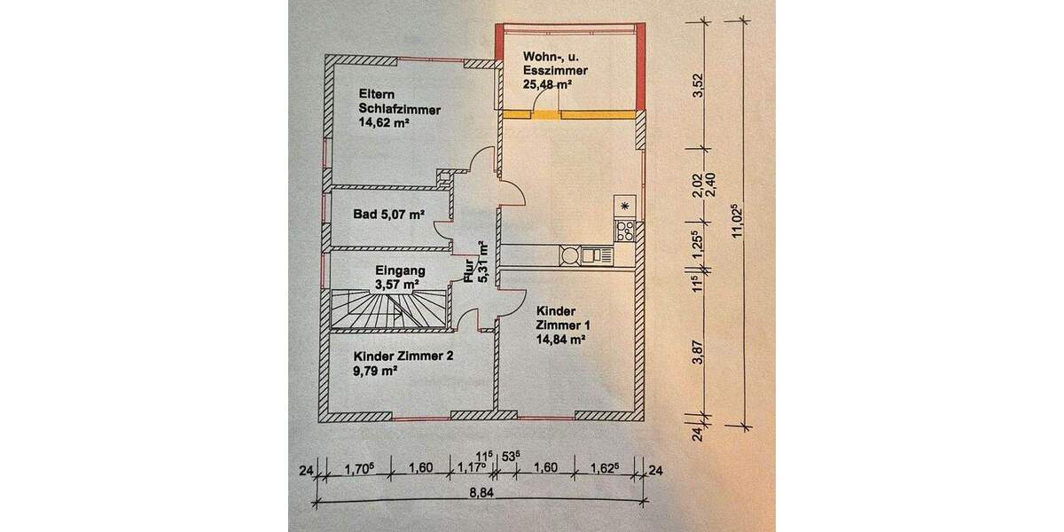 Mehrfamilienhaus, Wohnhaus Walldorf - 1 Zimmer, 210 m&sup2;, 945.000&euro; | Angebot:25320218
