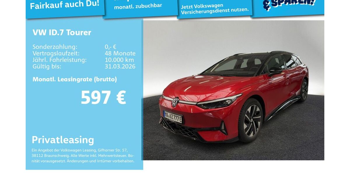 VW ID.7 14.999 km 50.991 &euro; Mannheim 68309