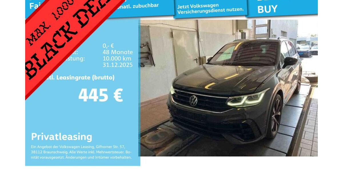 VW Tiguan 66.800 km 36.992 € Mannheim 68309