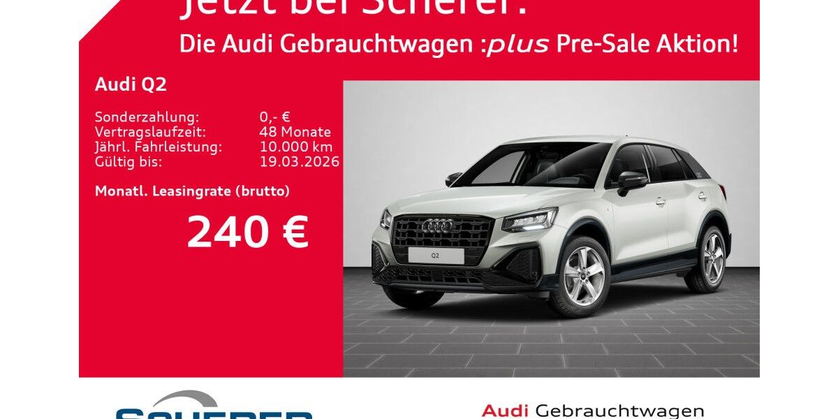 Audi Q2 6.990 km 28.949 &euro; Mannheim 68309