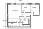 Dachgeschoss-Wohnung mit Sichtgebälk, Aufzug und großem Balkon