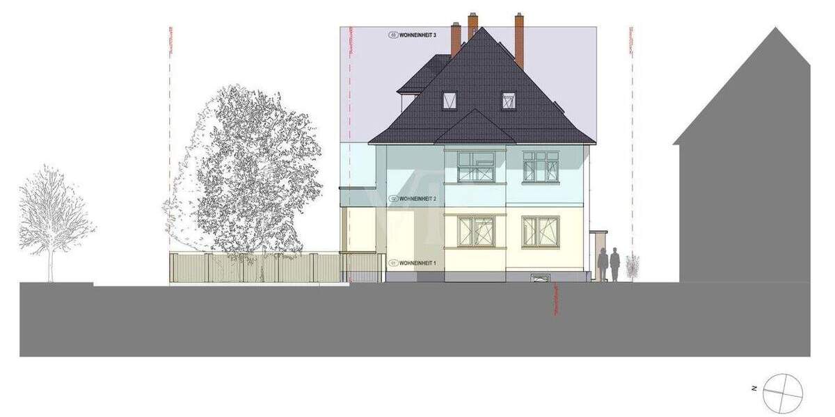 Etagenwohnung Heidelberg/Weststadt Weststadt - 4 Zimmer, 110 m&sup2;, 560.000&euro; | Angebot:25695224