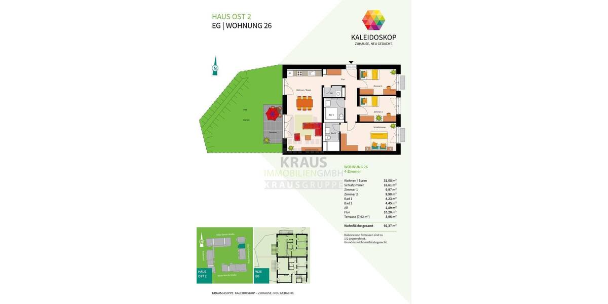 4-Zimmer-Neubauwohnung 4 zimmer