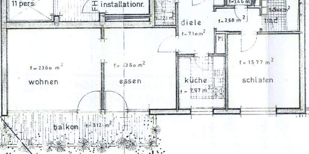 Etagenwohnung Viernheim - 3 Zimmer, 88 m&sup2;, 260.000&euro; | Angebot:24725574