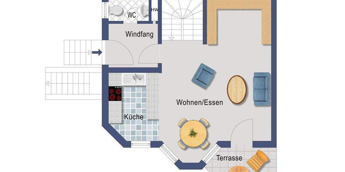 Schöne Doppelhaushälfte mit ELW, Dachstudio, kl. Terrasse, 2 Stellplätzen Photovoltaik + vielem mehr 5 zimmer