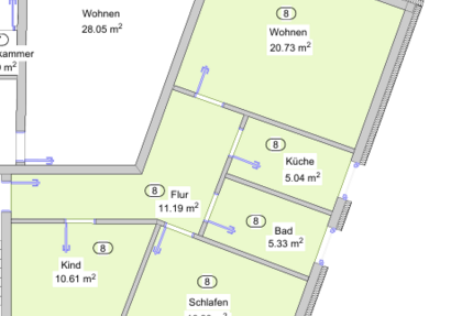 Wohnung Lampertheim - 3 Zimmer, 72 m&sup2;, 900&euro; | Angebot:27154012