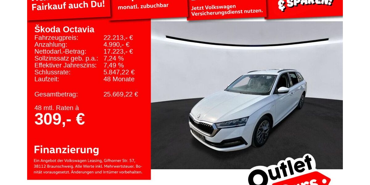 Skoda Octavia 77.713 km 21.492 &euro; Mannheim 68309