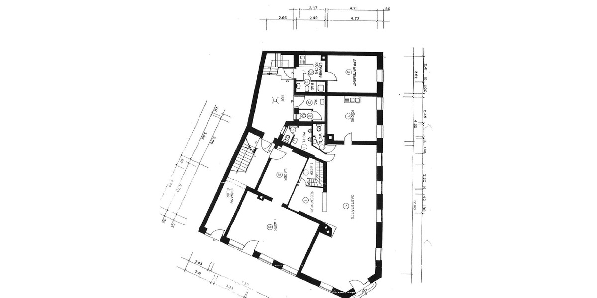 Gewerbeobjekt Mannheim Jungbusch - 2 Zimmer, 1.650.000&euro; | Angebot:25525209