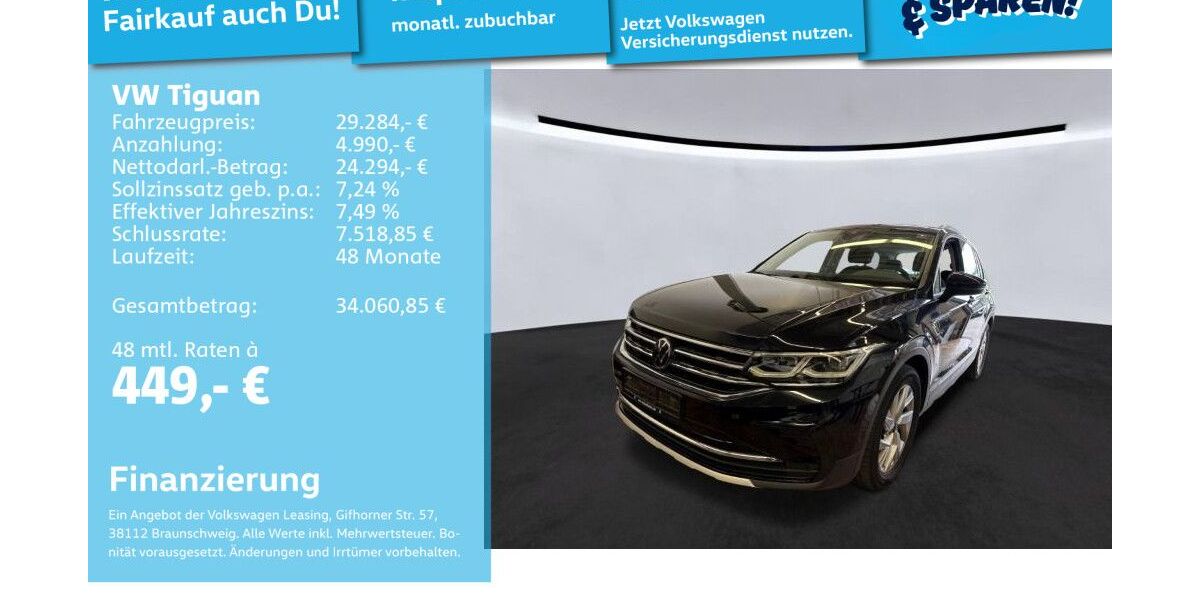 VW Tiguan 26.320 km 28.991 &euro; Mannheim 68309