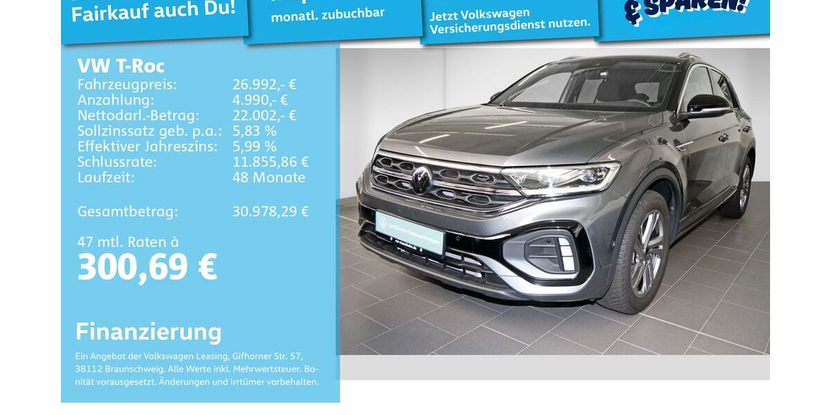 VW T-Roc 69.812 km 24.999 &euro; Mannheim 68309