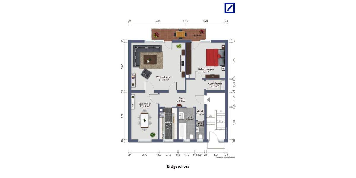 Reihenmittelhaus Mannheim Rheinau - 6 Zimmer, 249 m&sup2;, 375.000&euro; | Angebot:25567373