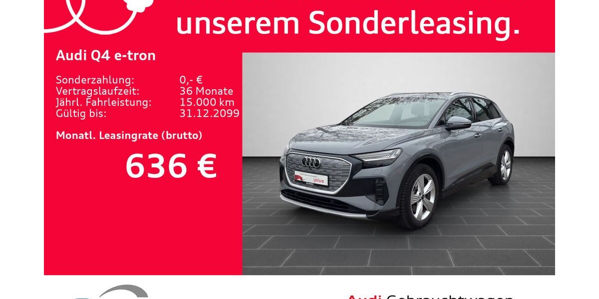 Audi Q4 e-tron 39.385 km 33.900 &euro; Ludwigshafen 67063