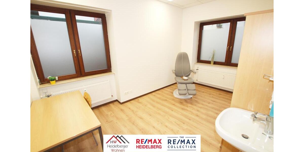 Attraktive Büro- Praxisfläche, 150m² Gewerbefläche, inkl. 5 Stellplätzen in sehr guter Lage von Wiesloch zu vermieten zimmer