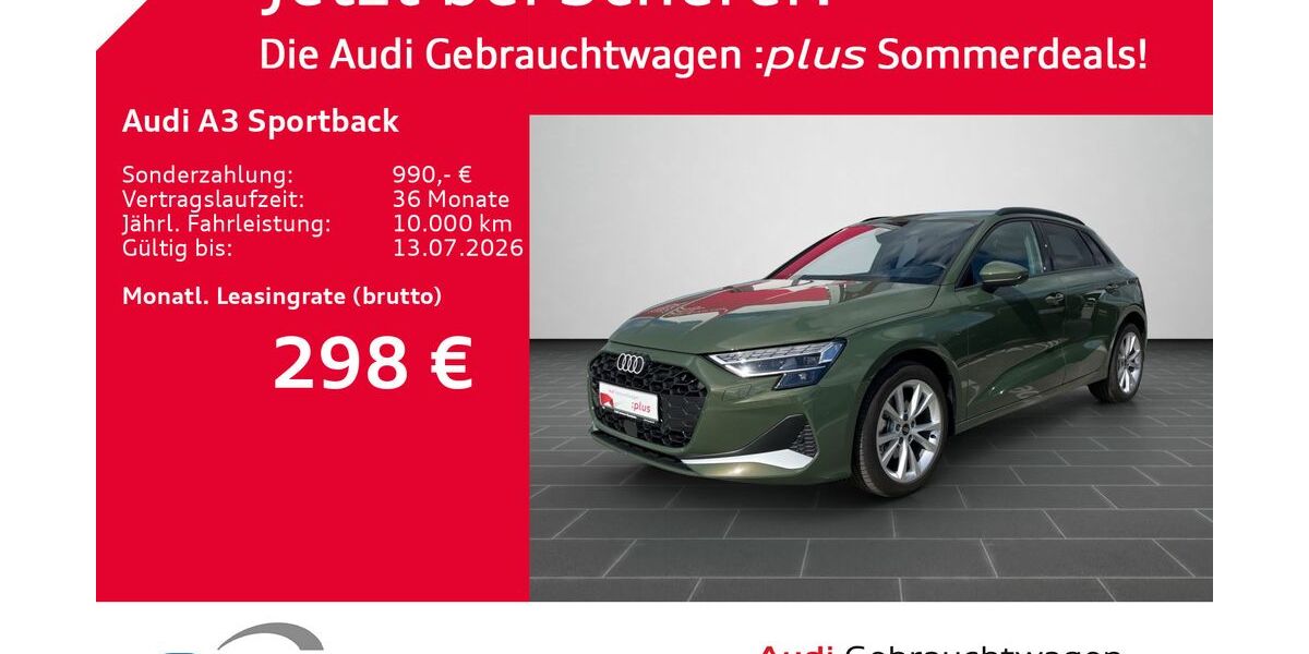 Audi A3 6.335 km 30.790 &euro; Mannheim 68309