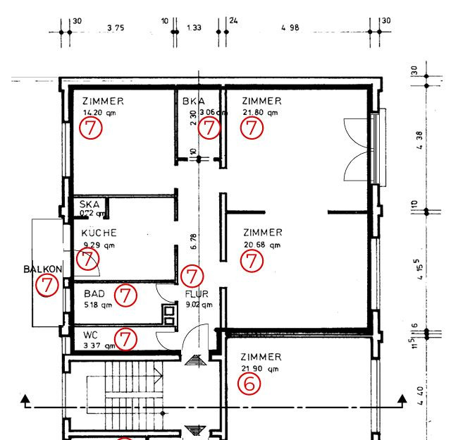 Charmante 3 Zimmerwohnung in Mannheim City! Top Angebot!