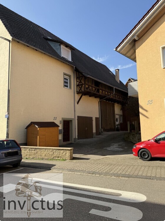 Solide vermietetes (1.678EUR kalt) Zweifamilienhaus mit modernem Komfort im Herzen von Ittlingen