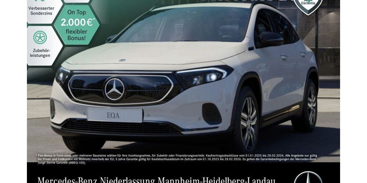 Mercedes-Benz EQA 45.537 km 27.990 € Mannheim 68165