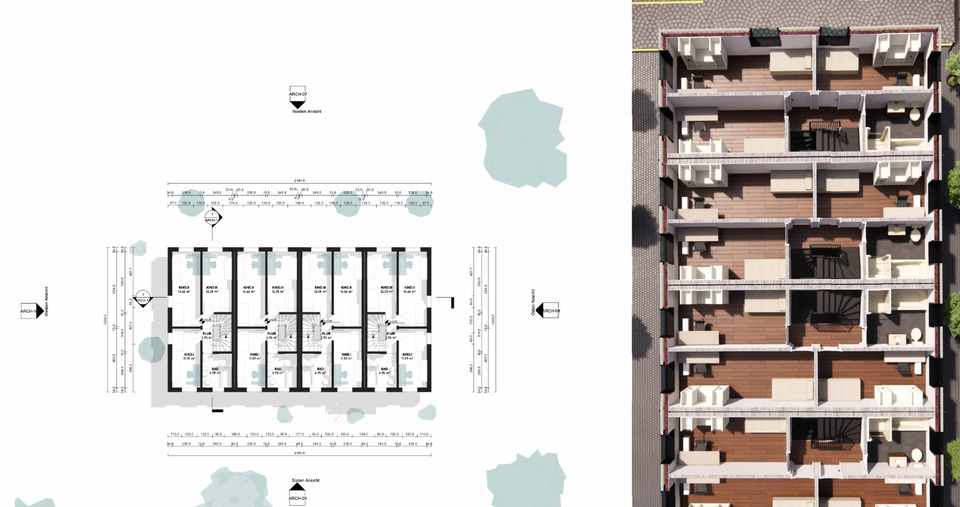 Reihenhaus Sinsheim - 6 Zimmer, 155 m&sup2;, 1.850&euro; | Angebot:24811528