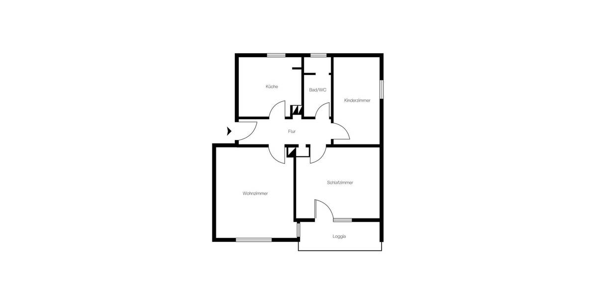 Etagenwohnung Heidelberg Wieblingen - 3 Zimmer, 71 m&sup2;, 240.000&euro; | Angebot:26346482
