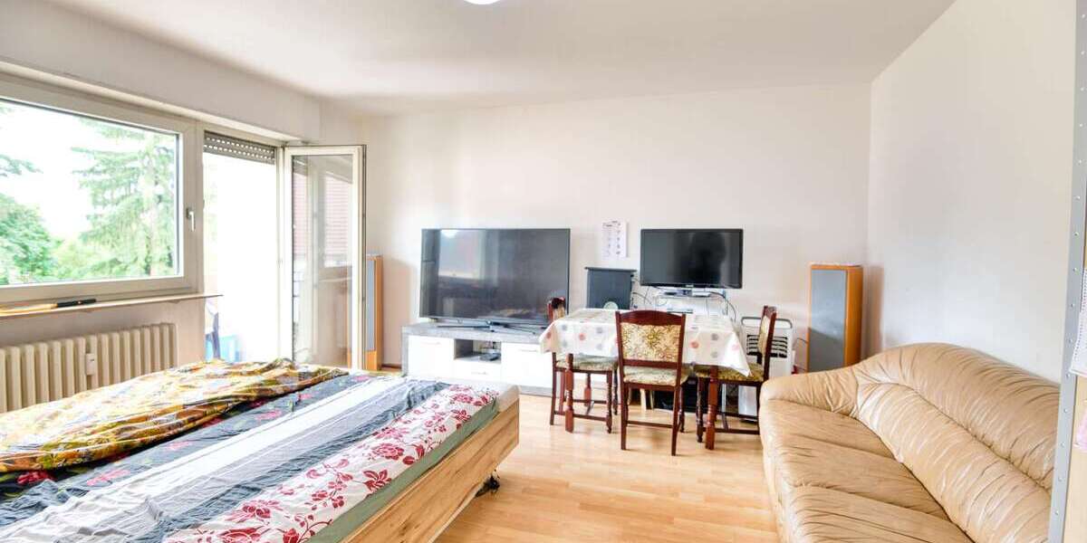 Praktisch geschnittene 2-Zimmer-Wohnung mit Balkon und Stellplatz - Terrassenwohnung Mannheim Käfertal | Angebot:27023847