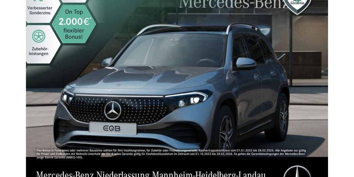 Mercedes-Benz EQB 14.582 km 41.390 € Mannheim 68165